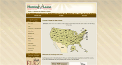 Desktop Screenshot of huntinglease.com